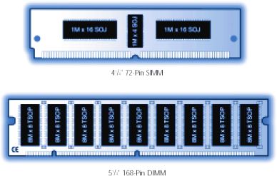 SIMM and DIMM